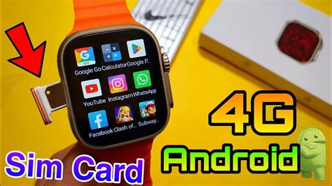 smart watch android sim card|smart watch with sim facility.